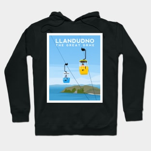 Llandudno Cable Cars - The Great Orme, North Wales Hoodie